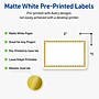 Avery Laser/Inkjet Rectangle Multipurpose Labels, 2" x 3", White, 80/Pack (S00DJ7)~#|#~FA5FE661-CE4A-4EEF-BC85C3BB0FFB7EE7_sc7