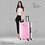 DUKAP Inception 29.29" Hardside Suitcase, 4-Wheeled Spinner, TSA Checkpoint Friendly, Pink (DKINC00L-PNK)~#|#~FA5FE6C1-833D-4CD5-9E47F24F6B29F34A_sc7