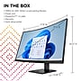HP OMEN 32c 31.5" Curved LCD Monitor, Jet Black (780K6AA#ABA)~#|#~FA61DC1F-F0E7-446C-AFDA38BF252504C2_sc7