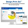 Avery Laser/Inkjet Media Labels, 2" x 2-11/16", White, 15/Sheet, 25 Sheets/Pack (6490)~#|#~FA680ECA-2EBB-4684-B6868A11679DB30A_sc7
