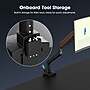 FlexiSpot MA9 Premium Single Monitor Mount, Up to 49" Monitor, Black (MA9-S-DP-US)~#|#~FA68B238-0726-4F48-A190D057183EF94D_sc7
