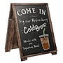 Excello Global Products Chalkboard, Magnetic, 13" x 17", Wood Frame (EGP-HD-0547)~#|#~FA6E2C28-2602-4817-A90B043CC26A66FA_sc7
