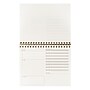 Martha Stewart 10" x 8.5" Daily Personal Organizer, Faux Leather Cover, Brown/Gold (MS112F)~#|#~FA707AD5-362A-4855-B6DB5A564A185AB4_sc7
