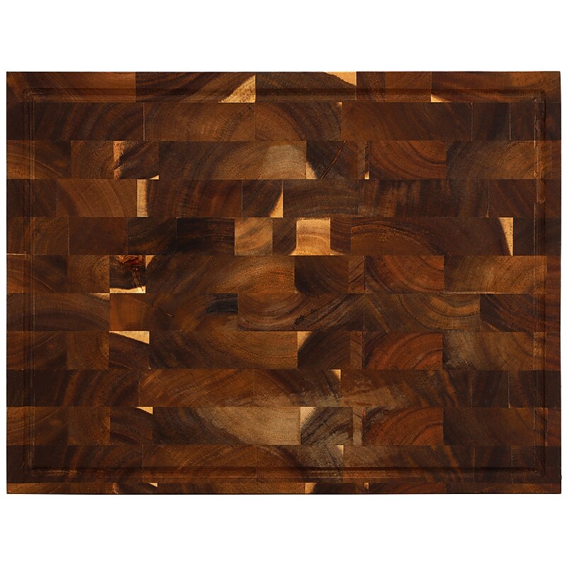 MegaChef 17" x 13" Acacia Wood Butcher Block image 1