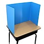 Flipside Premium Foldable Plastic Freestanding Privacy Shield, 18"H x 46.5"W, Blue (19372-12)~#|#~FA7657C8-8864-42A0-A61B2E8BA78B0501_sc7