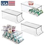 iDESIGN Small Stackable Plastic Storage Bin, Clear (28419M4)~#|#~FA76AA59-48C2-418C-9A66AEF42CA15DE1_sc7