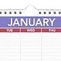 2027 AT-A-GLANCE 12" x 17" Monthly Wall Calendar, White/Purple (PM2-28-27)~#|#~FA778A86-7E5D-4BB0-A93562A34A17AD33_sc7