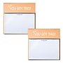 Baudville You Got This Memo Pad, 8.75" x 6", Narrow Ruled, 100 Sheets/Pad, 2/Pack (1393298P231)~#|#~FA7894BE-03AD-4EB0-9E7A2FC69BFB2429_sc7