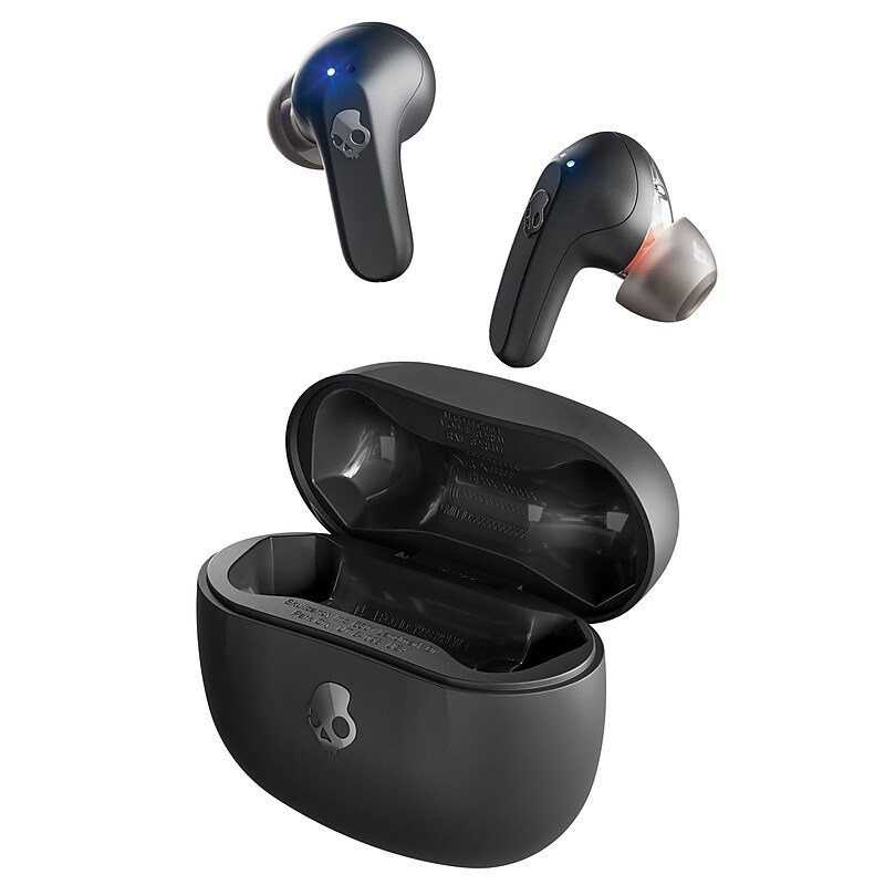 Skullcandy Rail True Wireless Earbuds, Bluetooth, True Black (S2RLW-Q740) image 1
