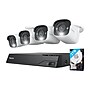 Reolink 4-Bullet Camera Indoor/Outdoor 4K+ 12MP PoE 2TB NVR Security Surveillance System, 8-Channel, White~#|#~FA7B036D-7FCE-42B5-93F2F2524FFBBA97_sc7