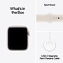 Apple Watch SE 3 GPS Smartwatch, 40mm, Starlight Aluminum Case with Starlight Sport Band, Medium/Large (MEH54LW/A)~#|#~FA7B5FA7-C6CF-4B9D-B0DC41BAD50D1C31_sc7