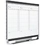 Quartet Prestige Total Erase Calendar Whiteboard, Graphite Frame, 3' x 2' (CMP32P2)~#|#~FA7FC621-602D-4741-8A60048B03BC5DE7_sc7