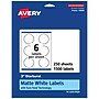 Avery Laser/Inkjet Burst Multipurpose Labels, White, 6 Labels/Sheet, 250 Sheets/Pack (94609-WMP250)~#|#~FA8D0F39-CFC3-420A-9DC822EC2E84FCA0_sc7
