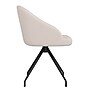 Martha Stewart Sora Velvet Swivel Task Chair, White/Oil Rubbed Bronze (CH222119WHBK)~#|#~FA8F71D6-B9CE-4F16-84E02B039C29256A_sc7