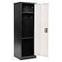 AdirOffice 48" Single Tier Black and White Storage Locker (ADI629-01-B-W)~#|#~FA9215D0-EDD3-4C3C-8A614486AF854FDC_sc7