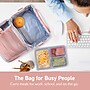bentgo Insulated Lunch Bag, 2-Compartment, Blush (BGOBG2-M)~#|#~FA98E562-F71D-4226-B553D27D4A519A86_sc7