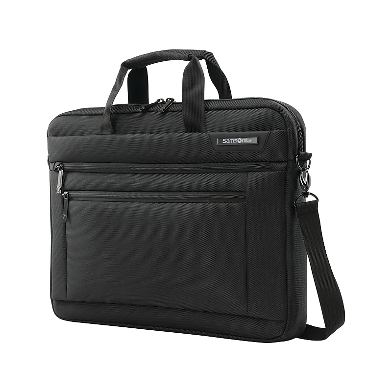 Samsonite Laptop Shuttle 17.3" Polyester Laptop Bag, Black (143133-1041) image 1