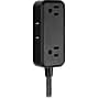 Philips 2-Outlet USB-A/USB-C Port Surge Protector, 6ft., 450 Joules, Black (SPS3564B/37)~#|#~FAA2739D-37AB-4266-825EBFDB7FD0A685_sc7
