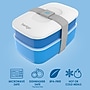 Bentgo Classic Bento Box, Blue, 28 oz. (BENTGO-B)~#|#~FAA43126-42E2-4E43-866FBD4799DC1F58_sc7
