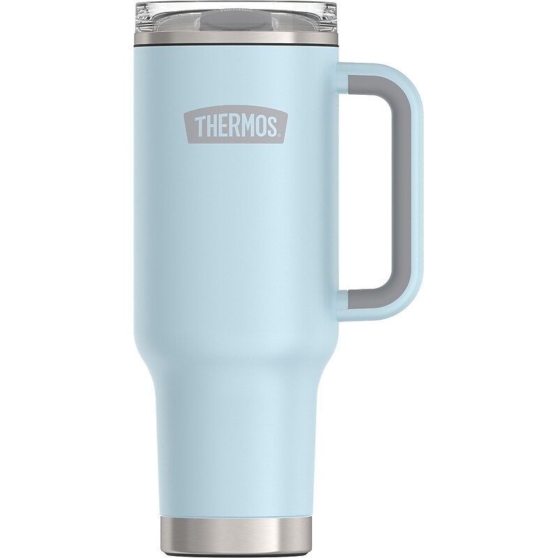 Thermos Stainless Steel Vacuum Insulated Travel Mug, 40 oz., Glacier (EATS1802GC4) image 1