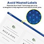 Avery Laser/Inkjet Square Glossy Labels, 4" x 4", Clear, 40 Labels/Pack (94100)~#|#~FAA93A1C-486F-437F-9192F437674E1C95_sc7