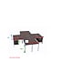 Boss Office Products Simple System 60"W L-Shaped Desk with Pedestal, Driftwood, 4/Set (SGSD019-201)~#|#~FAAADECA-3FAB-4365-83AC2018D16CC5EF_sc7