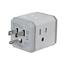 Vivitar 6 in 1 Multi-Port Cube Wall Charger, White (STP7100-WHT)~#|#~FAAB18A9-6D9B-4485-8845E52763B3BDE8_sc7
