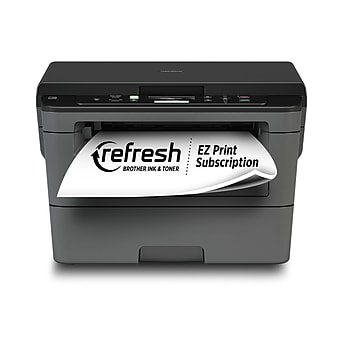 Brother HL-L2390DW Black & White Laser Printer All-In-One with Print-Scan-Copy, Wireless, and USB, Refresh Subscription Eligible