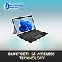Adesso Aluminum 12.9" Portable Bluetooth Keyboard Case for Surface Pro, Black (WKB-7030)~#|#~FAB32148-428E-4C6E-9D437A78A84BF779_sc7
