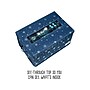 Honey-Can-Do Deluxe 79.8 Quart Storage Container, Lift Off Lid, Polyester, Navy Blue/Silver (SFT-09555)~#|#~FAB47CEA-F2B4-4E80-A64F8FEB9344E1DA_sc7