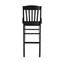 Flash Furniture HERCULES Traditional Wood School House Back Restaurant Barstool, Black (XUDGW0006BBLK)~#|#~FAB67EF4-5539-4D60-9081CBE71E0EAC4B_sc7