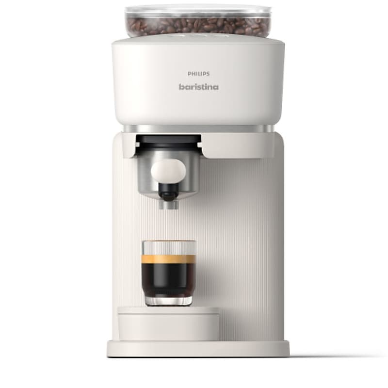 Philips Baristina Automatic Espresso Machine, Milky White (BAR30000) image 1