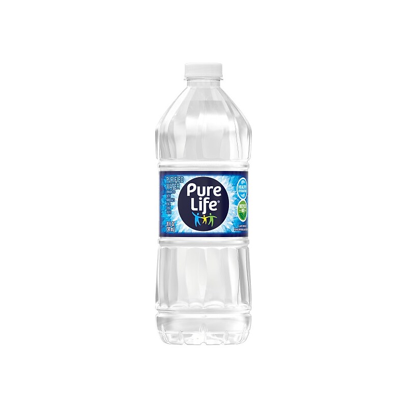 Pure Life Purified Water, 20 oz., 24/Carton (12255068) image 1