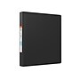Staples Heavy Duty 1" 3-Ring Non-View Binder, D-Ring, Black (ST56237-CC)~#|#~FAD10099-D0A3-43B6-91B27F7F72818F72_sc7