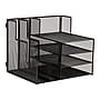 Mind Reader Metal Desk Organizer, Black (FOLDFILE-BLK)~#|#~FAD396DB-5AD6-47B7-ADAAD260484A7D49_sc7