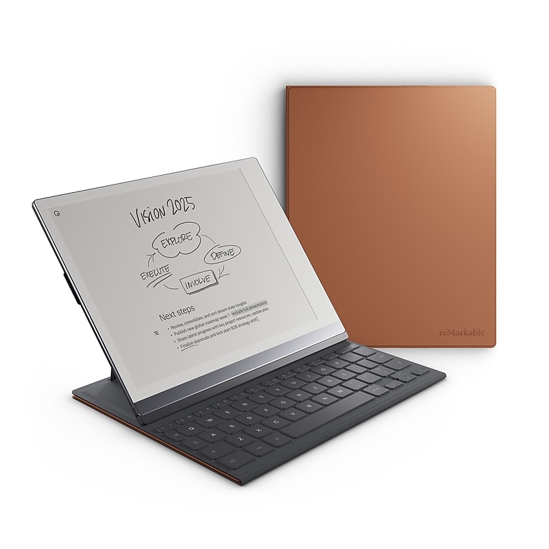reMarkable 10.3" Type Folio Keyboard for reMarkable 2, Sepia Brown (RM710) image 1