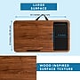 LapGear Home Office 21.1" x 12" x 2.6" Lap Desk, Espresso Woodgrain (91575)~#|#~FAD5D777-07CD-4C6B-B0604C45EC80F599_sc7