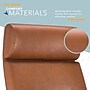 Click365 Classic Ergonomic Bonded Leather Executive Big & Tall Chair, 350 lb. Capacity, Cognac (CCHR10023A)~#|#~FAD68667-75BA-4029-B7D70C7617086887_sc7