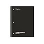 Staples 1-Subject Notebooks, 8" x 10.5", Wide Ruled, 70 Sheets, Black (ST24001C)~#|#~FAD87497-4BB6-4012-84385B11D7B4D474_sc7
