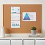 Staples Cork Bulletin Board, Oak Frame, 4' x 3' (ST52462-CC)~#|#~FADE6D3A-6664-462C-96B9B51920895252_sc7