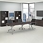 Bush Business Furniture 120W x 48D Boat Shaped Conference Table with Metal Base, Storm Gray (99TBM120SGSVK)~#|#~FADFFC6D-B733-4888-B99480883DB90156_sc7