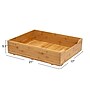Household Essentials Glidez Bamboo and Steel Pull-Out/Slide-Out Storage Organizer for Under Cabinet Use, 1-Tier Design (HE1088)~#|#~FAE0C0EA-5B29-4D1E-BB72BABA0E55F118_sc7