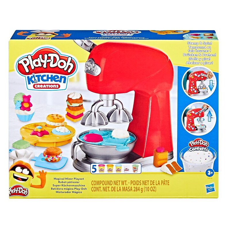 Hasbro Play-Doh Kitchen Creations Magical Mixer Play Set (F4718) image 1