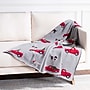Safavieh Holiday Collection 4'-2" x 5'-0" Dasher Throw, Grey/Red (HOL2016A-5060)~#|#~FAE69E8D-EE17-4A94-BD0E57D9FB9B7920_sc7