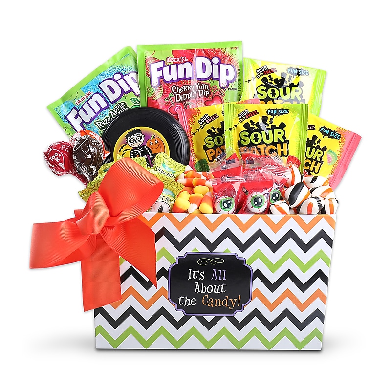 Alder Creek It's All About the Candy Halloween Gift Basket (FG05915) image 1