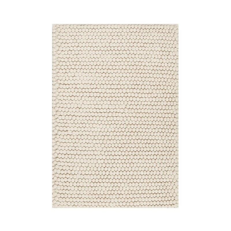 Safavieh Natura Collection 6' x 9' Rectangle Indoor Area Rug, Handmade, Wool, Ivory (NAT620A-6) image 1
