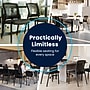 Flash Furniture Hercules Commercial Armless Stackable Side Chair, Black (HL0010W1BK)~#|#~FAF93293-7A73-48A3-AC6FB731344B7905_sc7