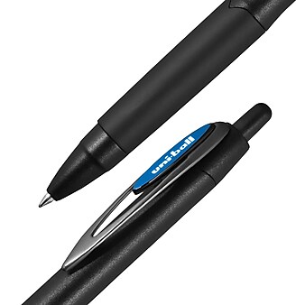 Uni-ball Signo 207 33951 Blue Gel Ink 0.7mm Medium Pt. Rollerball Pen, Box  of 12
