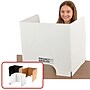 Classroom Products Foldable Cardboard Freestanding Privacy Shield, 20"H x 20"W, White, 20/Box (2020 WH)~#|#~FB00CD2D-4BB8-4D36-8BC6CCD6A82F0260_sc7
