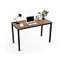 Eureka Ergonomic 47"W Computer Desk, Teak (CD009)~#|#~FB0A9DA0-7128-4A17-B9E36D34F168422C_sc7